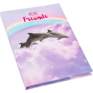 Золотая книга друзей Дельфины 88 страниц 15x21 см