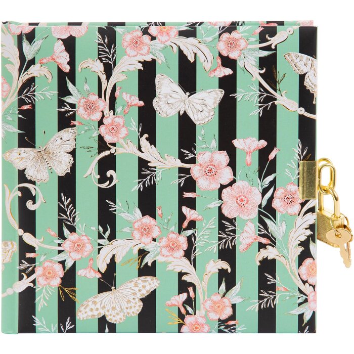 Ежедневник Goldbuch Hybrid Stripes 16,5x16,5 см 96 белых страниц