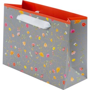 Подарочный пакет Goldbuch Летний день серый 18x25x10 см