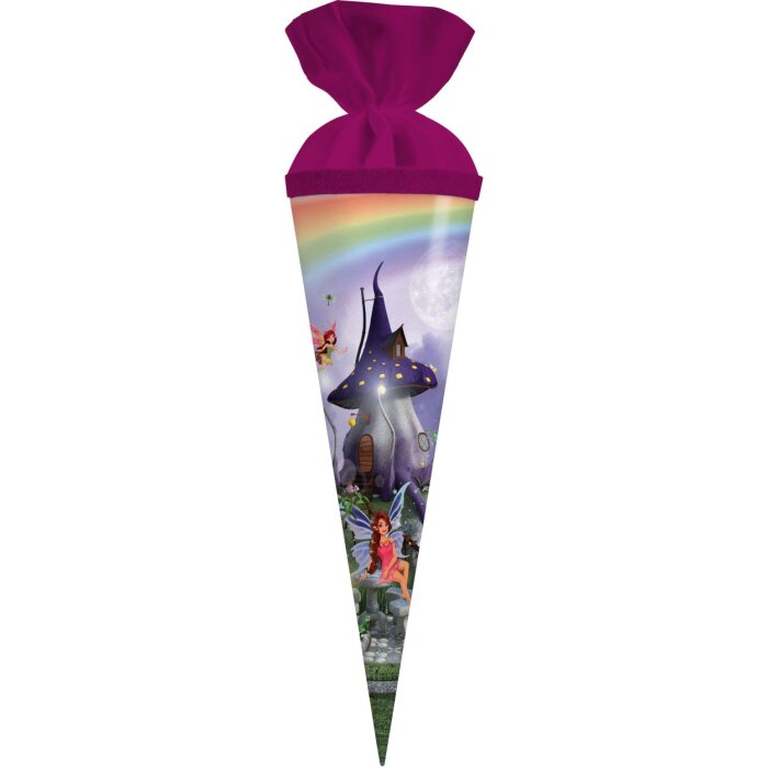 Goldbuch sibling cone fairy magic school cone 35 cm with felt closure