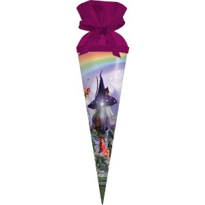 Goldbuch sibling cone fairy magic school cone 35 cm with felt closure