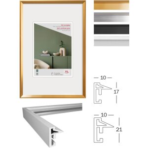 Пластиковая рамка Walther Desire white 20x30 см акриловое стекло