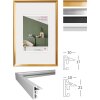 Пластиковая рамка Walther Desire silver 40x50 см акриловое стекло