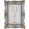 Clayre & Eef 2F0995 Фоторамка 15x2x20 см Синий Винтажный дизайн 10x15 см