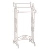Clayre & Eef 4Y0224W Рушникосушка для гостей 40x37x91 см білий прямокутник