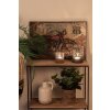 Clayre & Eef 5WA0189 Настенное украшение Мотоцикл 60x4x40 см коричневый прямоугольник