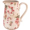 Clayre & Eef 6CE1550M Декоративный кувшин 16x12x18 см Розовый - Бежевый