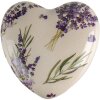 Clayre & Eef 6CE1554L Украшение Сердце 11x11x4 см фиолетовый - зеленый
