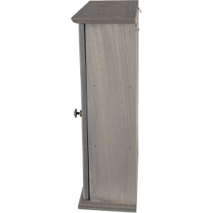 Шафа Clayre & Eef 6H1998G 33x15x50 см Сірий прямокутник