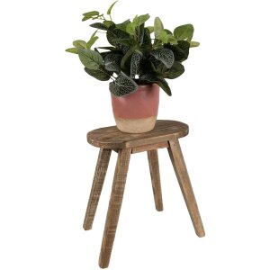 Стіл для рослин Clayre & Eef 6H2206 30x16x32 см коричневий овальний