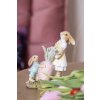 Clayre & Eef 6PR3844 Кролик декоративний 12x6x13 см коричнево-жовтий