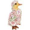 Clayre & Eef 6PR4875 Украшение Утка 10x11x18 см Розовый