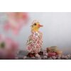 Clayre & Eef 6PR4875 Украшение Утка 10x11x18 см Розовый