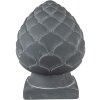 Clayre & Eef 6TE0470M Декоративна шишка Ø 18x24 см сіра