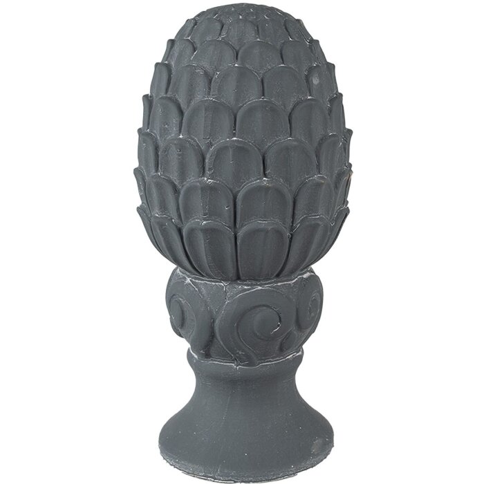 Clayre & Eef 6TE0471 Украшение Pinecone Ø 14x29 см Серый