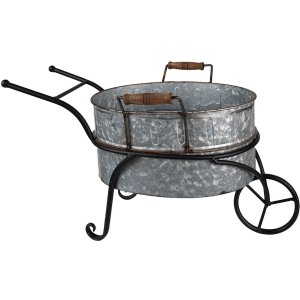 Тримач для рослин Clayre & Eef 6Y5415 Візок 54x31x31...