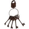 Clayre & Eef 6Y5422 Брелок для украшений 12x6x35 см коричневый