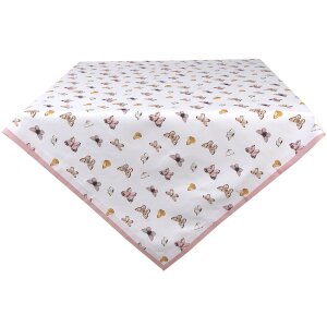 Clayre & Eef BPD05 Скатерть 150x250 см бежево-розовый...