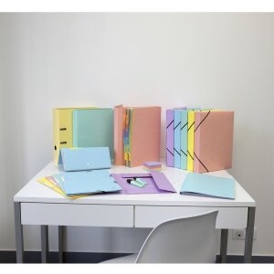 Швидкозшивач Exacompta PremTouch А4 ширина корінця 80 мм Пастель Aquarel