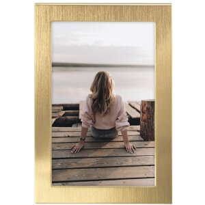 Алюмінієва фоторамка Hama Riva 10x15 см золото