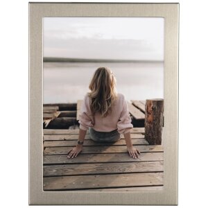 Алюмінієва фоторамка Hama Riva 13x18 см титанова...