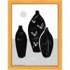 Деревяна рамка для вальтера Liv Monstera 15x20 см натуральна