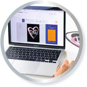 HERMA 4527 Плівка для трансферу футболок A4 темна для друку на текстилі 10 аркушів
