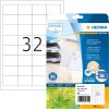 HERMA 10702 Этикетки из переработанной бумаги A4 48,3x33,8 мм белые постоянные