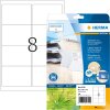 HERMA 10705 Этикетки из переработанной бумаги A4 99,1x67,7 мм белые перманентные