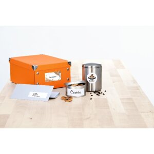 HERMA 10706 Этикетки из переработанной бумаги A4 105x148 мм белые постоянные