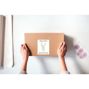 HERMA 10728 Етикетки з переробленого паперу A4 70x36 мм білі перманентний клей