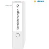 HERMA 10746 Этикетки для папок A4 192x61 мм белая перманентная бумага из вторсырья