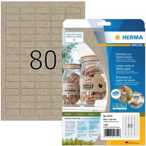 HERMA 10751 Бумажные этикетки Silphie A4 35,6x16,9 мм...