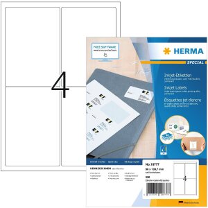 HERMA 10777 Этикетки для струйной печати A4 96x139,7 мм...