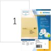 HERMA 10783 Этикетки из прозрачной пленки A4 210x297 мм матовые погодоустойчивые