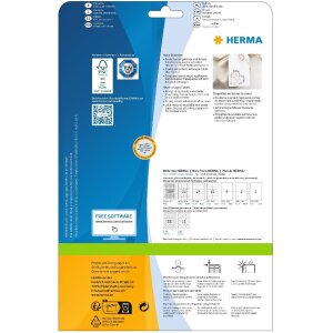 HERMA 10790 PREMIUM этикетки-сердечки A4, Ø 35 мм,...