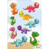 HERMA 15486 Набір блискучої фольги Magic Sticker Small Dinos