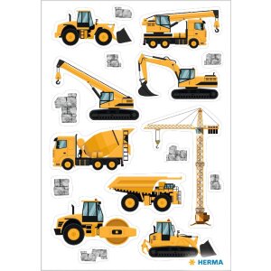 HERMA 15493 Набір наклейок Magic Sticker Будівельний...