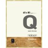 Деревяна знімна рамка Nielsen Quadrum 70x100 см золото