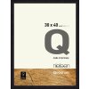 Nielsen Quadrum деревянная рамка 30x40 см ворон черный обычный профиль стеклопакет
