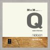 Деревяна знімна рамка Nielsen Quadrum 30x30 см цементно-сіра