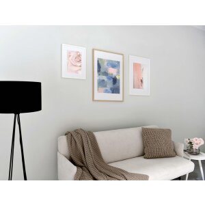 Деревяна фоторамка Nielsen Skava чорна 42x59,4 см з паспарту 29,7x42 см