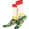 EatMySocks Длинные носки Пицца Веган