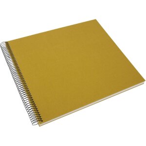 Спіральний альбом Goldbuch Bella Vista гірчичний 34x30 см 40 білих сторінок