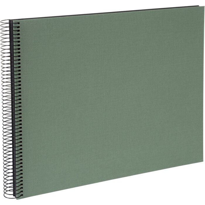 Спіральний альбом Goldbuch Bella Vista Artichoke 35x30 см 40 чорних сторінок