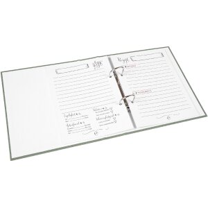 Папка для рецептов Goldbuch Bella Vista артишок льняная 21x24 см