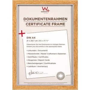 Деревяна рамка Walther MDF Hygge 21x29,7 см дуб