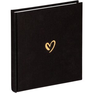 Льняний фотоальбом Walther Emotion 20x20 см 40 білих...