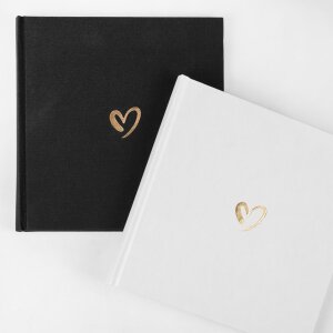 Льняний фотоальбом Walther Emotion 20x20 см 40 білих сторінок