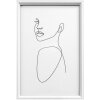 Деревяна рама Walther Silhouette МДФ дерево 10x15 см до 30x40 см прозоре скло